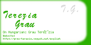 terezia grau business card